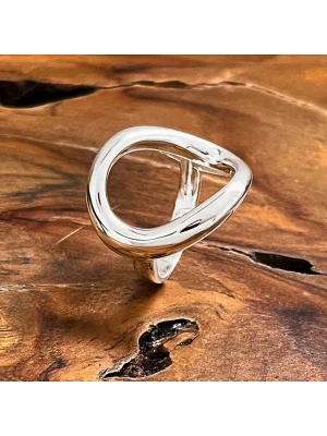 Eclat d'Argent Srebrny pierścionek rozmiar: 58
