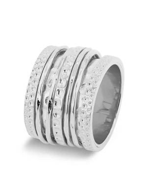 Eclat d'Argent Srebrny pierścionek rozmiar: 52