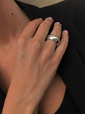 Eclat d'Argent Srebrny pierścionek z cyrkoniami rozmiar: 52