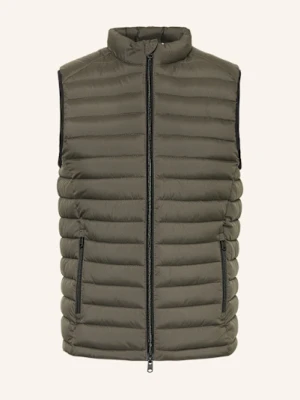 Ecoalf Kamizelka Pikowana gruen