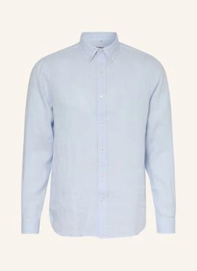 Ecoalf Koszula Z Lnu Malibu Regular Fit blau