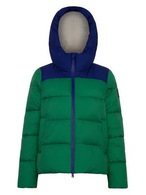 Ecoalf Kurtka pikowana w kolorze zielono-granatowym rozmiar: XL