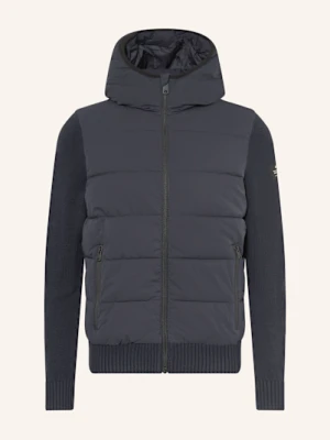 Ecoalf Kurtka Pikowana Z Mieszanki Materiałów blau