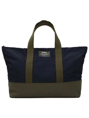 Ecoalf Shopper bag w kolorze czarno-oliwkowym - 55 x 34 x 18 cm rozmiar: onesize