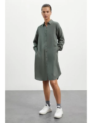 Ecoalf Sukienka "Topaz" w kolorze zielonym rozmiar: M