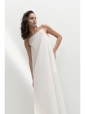 Ecoalf Sukienka w kolorze białym rozmiar: XS