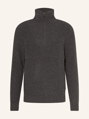 Ecoalf Sweter Typu Troyer grau