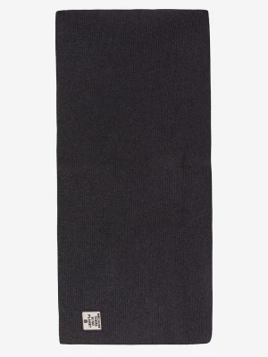 Ecoalf Wełniany szal w kolorze antracytowym - 184 x 42 cm rozmiar: onesize