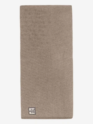 Ecoalf Wełniany szal w kolorze beżowym - 184 x 42 cm rozmiar: onesize
