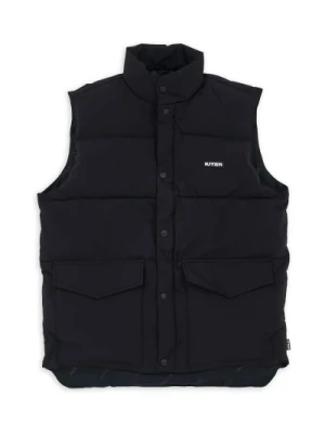 EcoDown Puff Vest Czarny Poliester Iuter