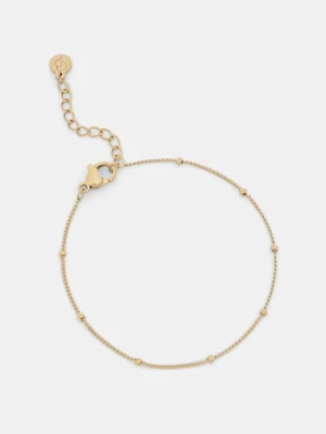 EDBLAD bransoletka pozłacana Beaded Chain damska 127962