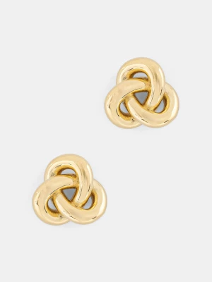 EDBLAD kolczyki Infinity Knot złoty