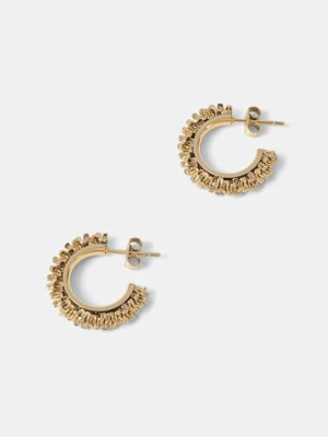 EDBLAD kolczyki pozłacane Tinsel