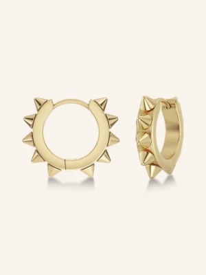 Edblad Kolczyki Typu Creole Peak gold