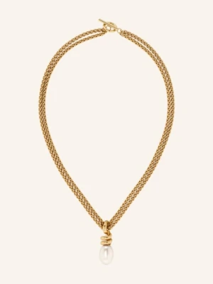 Edblad Naszyjnik Swivel Pearl L gold