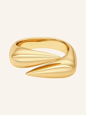 Edblad Pierścionek Peak Spike gold