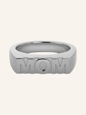 Edblad Pierścionek Signet Mom silber