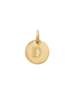 EDBLAD zawieszka damska pozłacana A-Ö Charm D złoty