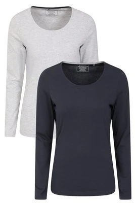 Eden damska organiczna koszulka — opakowanie zbiorcze - Navy Mountain Warehouse