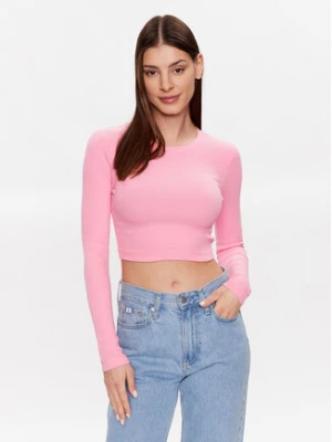 Edited Bluzka EDT5954007 Różowy Fitted Fit