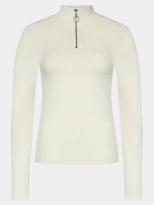 Edited Bluzka Svetlana Biały Tight Fit