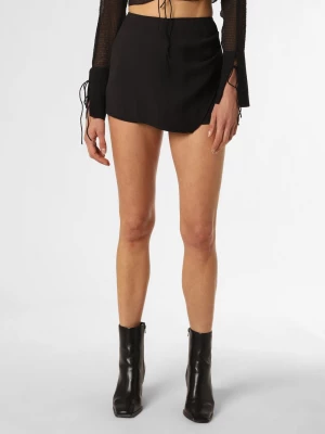 EDITED Spódnico-spodnie Kobiety wiskoza czarny jednolity,