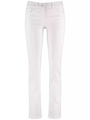 EDITION Dżinsy - Slim fit - w kolorze białym rozmiar: 36