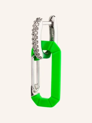 Eéra Kolczyk Chiara Small Z Diamentem gruen EÉRA