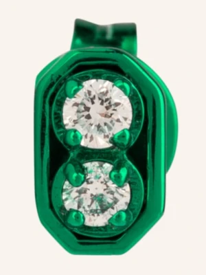 Eéra Kolczyki Na Sztyft Roma Z Diamentami gruen EÉRA