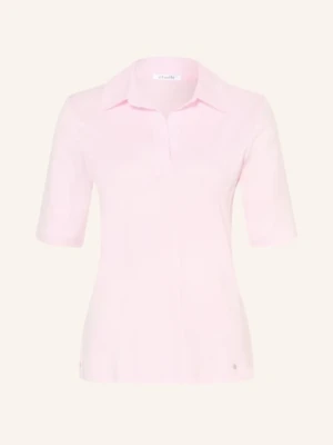Efixelle Koszulka Polo Z Dżerseju rosa