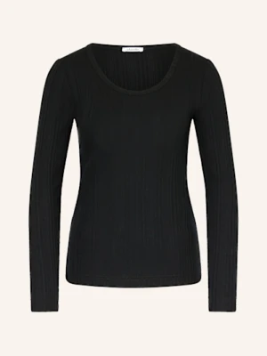 Efixelle Koszulka Z Długim Rękawem schwarz