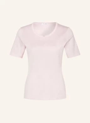Efixelle T-Shirt Z Obszyciem Ozdobnymi Kamykami rosa