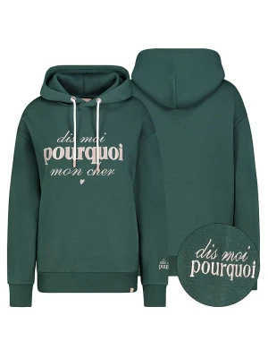 Eight2Nine Bluza w kolorze ciemnozielonym rozmiar: M