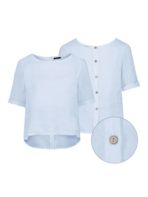 Eight2Nine Bluzka w kolorze błękitnym rozmiar: M/L