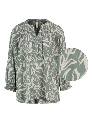 Eight2Nine Bluzka w kolorze kremowo-oliwkowym rozmiar: S