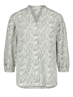 Eight2Nine Bluzka w kolorze zielono-białym rozmiar: XL