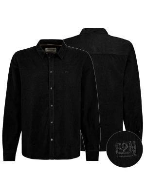 Eight2Nine Koszula sztruksowa w kolorze czarnym rozmiar: M