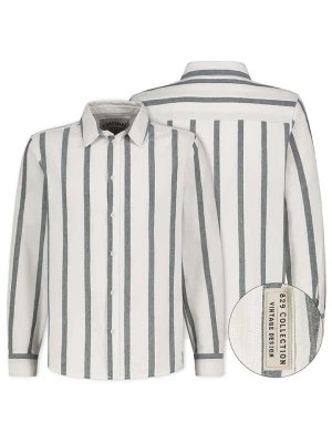 Eight2Nine Koszula w kolorze biało-szarym rozmiar: M