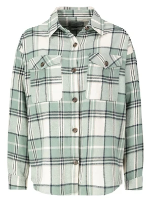 Eight2Nine Koszula w kolorze zielono-kremowo-granatowym rozmiar: M