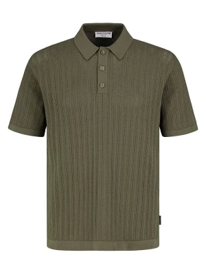 Eight2Nine Koszulka polo w kolorze khaki rozmiar: S