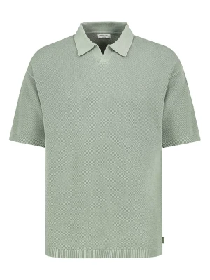 Eight2Nine Koszulka polo w kolorze zielonym rozmiar: XL