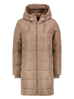 Eight2Nine Płaszcz pikowany w kolorze brązowym rozmiar: S