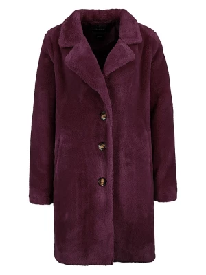 Eight2Nine Płaszcz pluszowy w kolorze fioletowym rozmiar: L