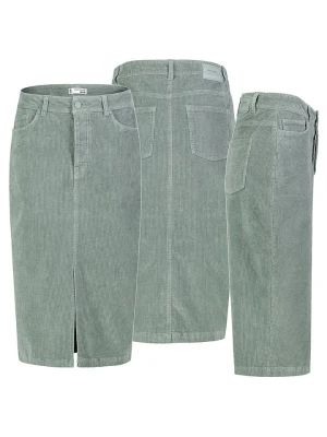 Eight2Nine Spódnica sztruksowa w kolorze miętowym rozmiar: XS