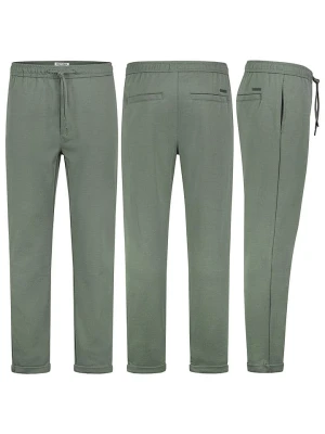 Eight2Nine Spodnie chino w kolorze zielonym rozmiar: L