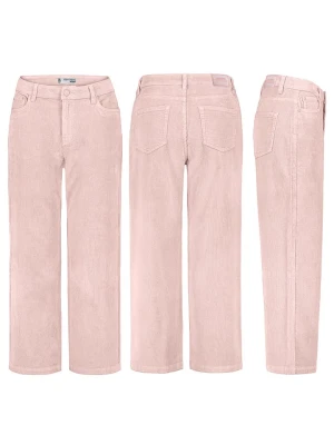 Eight2Nine Spodnie sztruksowe w kolorze jasnoróżowym rozmiar: L