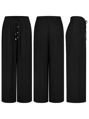 Eight2Nine Spodnie w kolorze czarnym rozmiar: XL