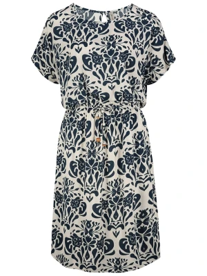 Eight2Nine Sukienka w kolorze biało-granatowym rozmiar: S