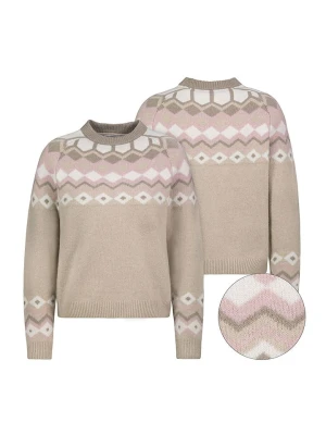 Eight2Nine Sweter w kolorze beżowo-kremowym rozmiar: S