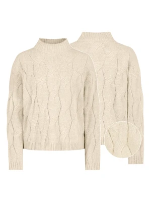Eight2Nine Sweter w kolorze beżowym rozmiar: S